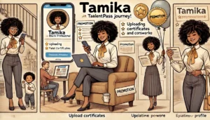 Balancing Online Learning and Job Search with TalentPass: Tamika’s Story